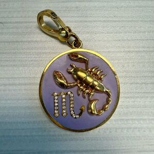 Vintage Rare Juicy Couture Scorpio Zodiac Charm